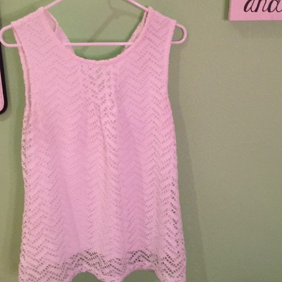 Banana Republic white top size L - Picture 3 of 4